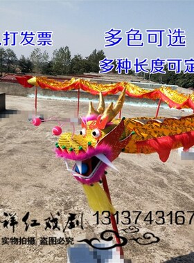 儿童舞龙道具 幼儿园小孩舞龙灯 小学生舞龙头 舞龙舞狮表演布龙