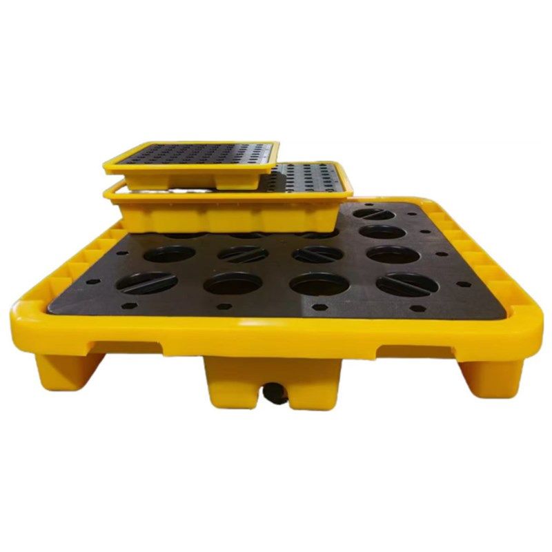 防渗漏托盘危废防泄漏化学品防渗防溢防漏塑料平台机油桶盛漏卡板,淘宝优惠券,粉丝福利购,淘宝优惠卷