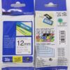 Brother Label Machine Ribbon 12mm 9 Portable PT-E100B Cable Printing Paper TZe-231 White Background Black Characters
