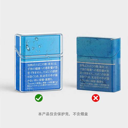 适用Ploom X烟盒保护壳透明PC壳加厚款塑料防潮防压ploomX烟盒套 - 图3