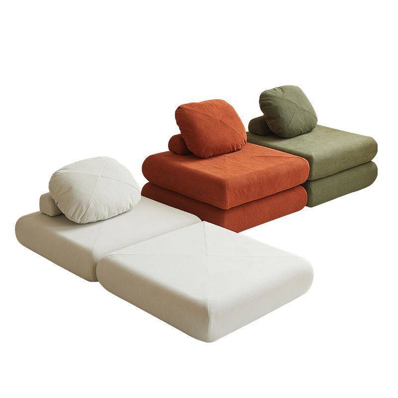 Lazy tofu block sofa bed removable and washable bedroom bay window balcony tatami mochi futon cushion cross-border sofa