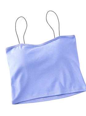 Women Sleeveless Vest Cami Tank Tops Solid Color Summer Spag