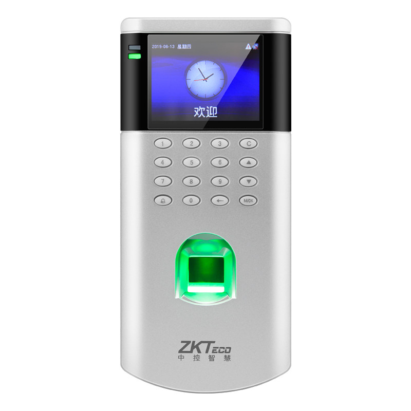 Zhongkong Smart OF260 Fingerprint Access Control System Set Glass Door Attendance Access Control All-in-one Machine Magnetic Lock Access Control