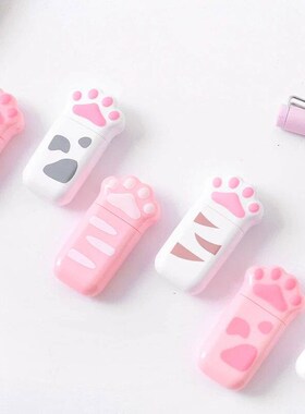3 Pcs Lytwtws Lovely Kawaii Cat Claw Cute Correction Tape S