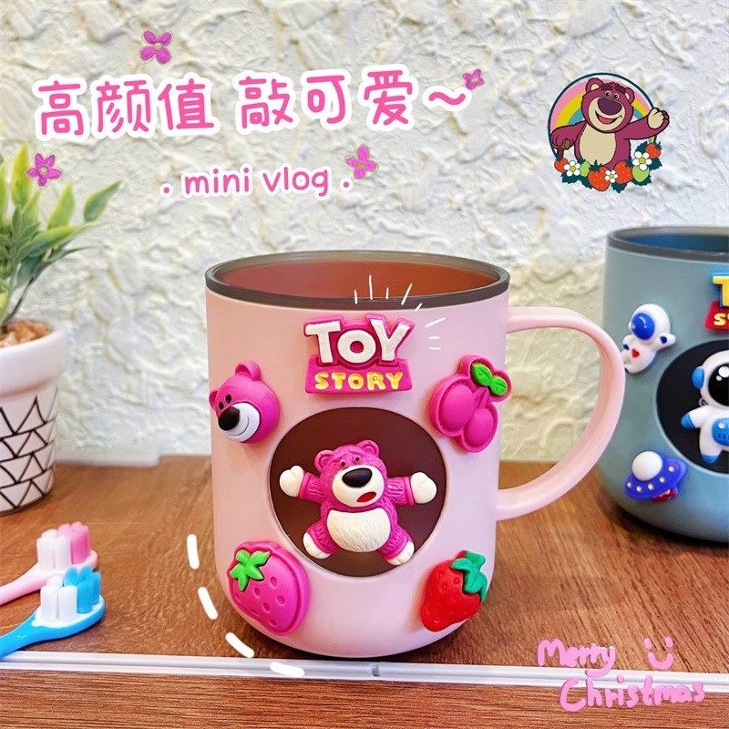 儿童刷牙杯洗漱202新款漱口杯子宝宝家用可爱卡通男女孩水杯,淘宝优惠券,粉丝福利购,淘宝优惠卷