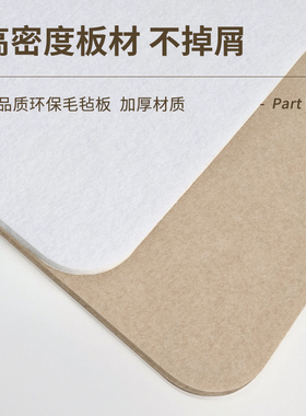 毛毡墙贴房间布置展示板自粘墙面装饰背景墙留言板3d桌面收纳遮丑