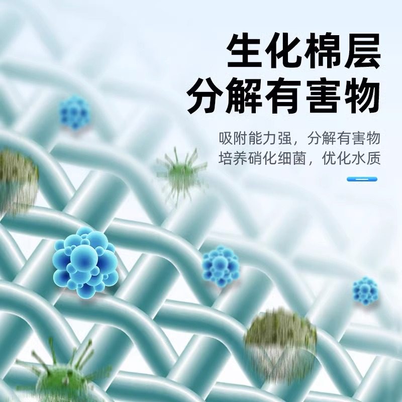 鱼缸专用过滤棉器培菌材料加厚高密度绿白海绵养鱼净化魔毯生化棉,淘宝优惠券,粉丝福利购,淘宝优惠卷