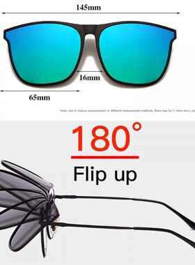 Polarized Clip On Sunglasses Men Photochromic Car Driver
