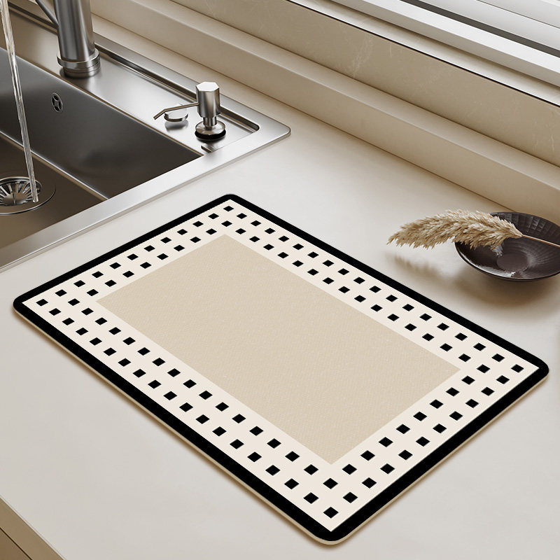 科技皮沥水垫台面吸水凉垫法式瓦斯炉餐具乾燥垫桌面隔热免洗杯垫,淘宝优惠券,粉丝福利购,淘宝优惠卷