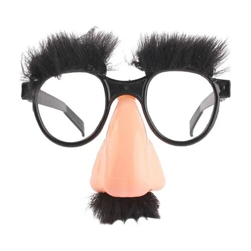 Halloween Party Eyeglasses Novelty Prank Disguise Glasses - 图0