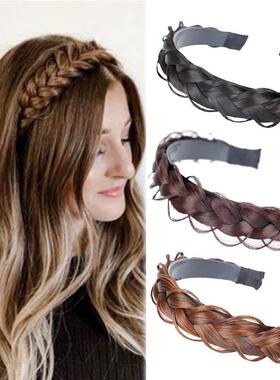 Fashion Fishbone Braid Lazy Wig Twist Hair Bands for Women L