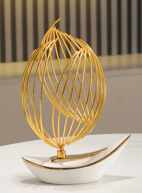 风生水起一帆风顺帆船寓意好的办公室桌面工艺礼品摆饰装饰摆饰领