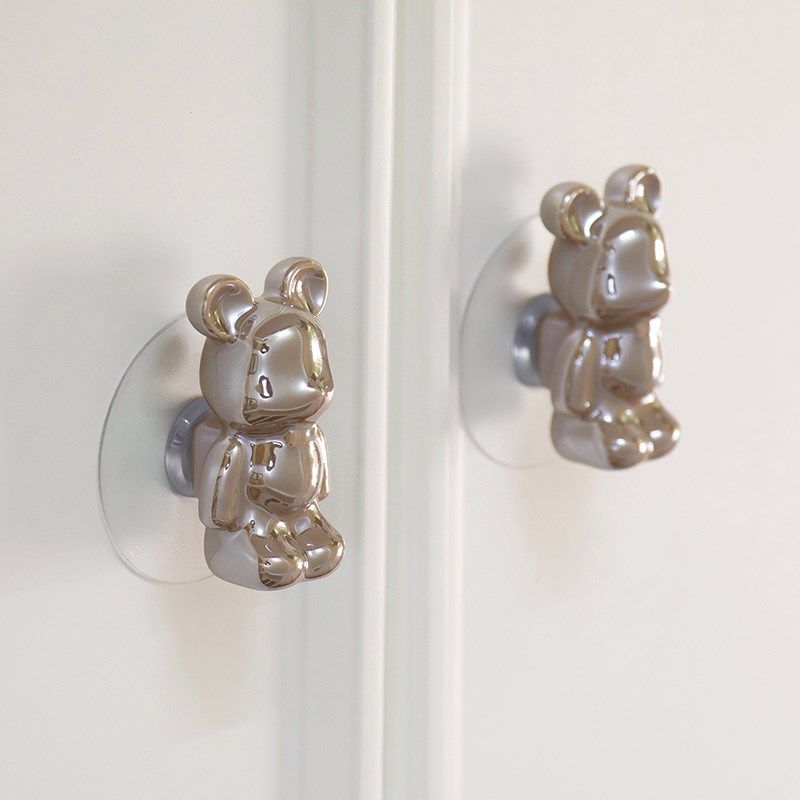 新款好学熊免打孔拉手衣柜高档橱柜柜子抽屉免钉强力自粘无痕把手,淘宝优惠券,粉丝福利购,淘宝优惠卷