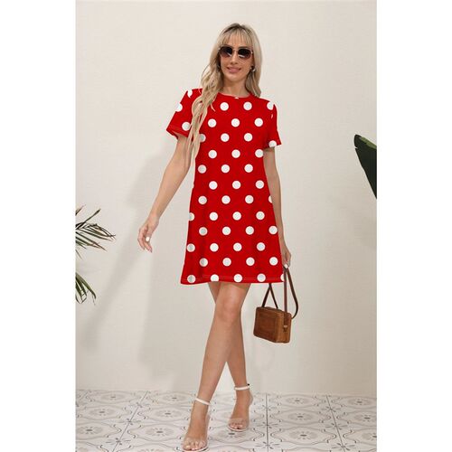 2024 Summer Latest Womens Fashion Print Set nd Round Neck - 图3