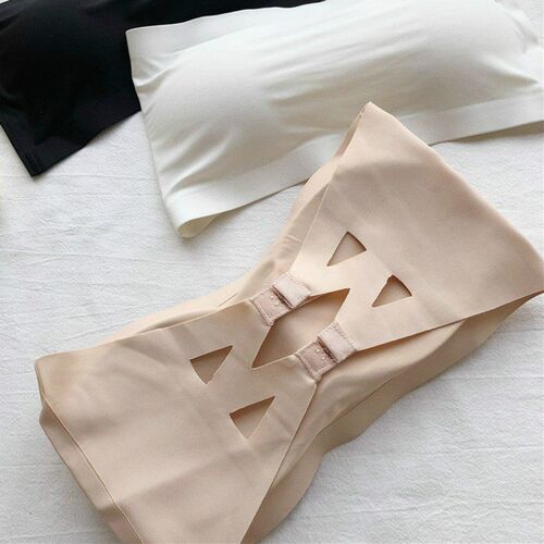 New One Piece Seamless Tube Tops Women Invisible Bra Intimat - 图0
