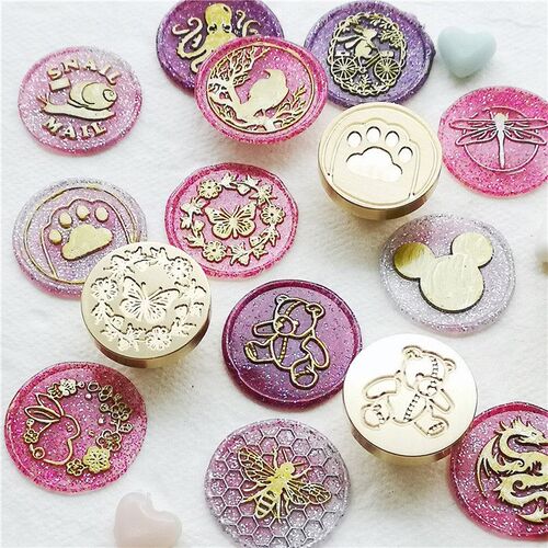 Animals wax seal stamp DIY Sealing Wax Stamp Head for Scrapb - 图0
