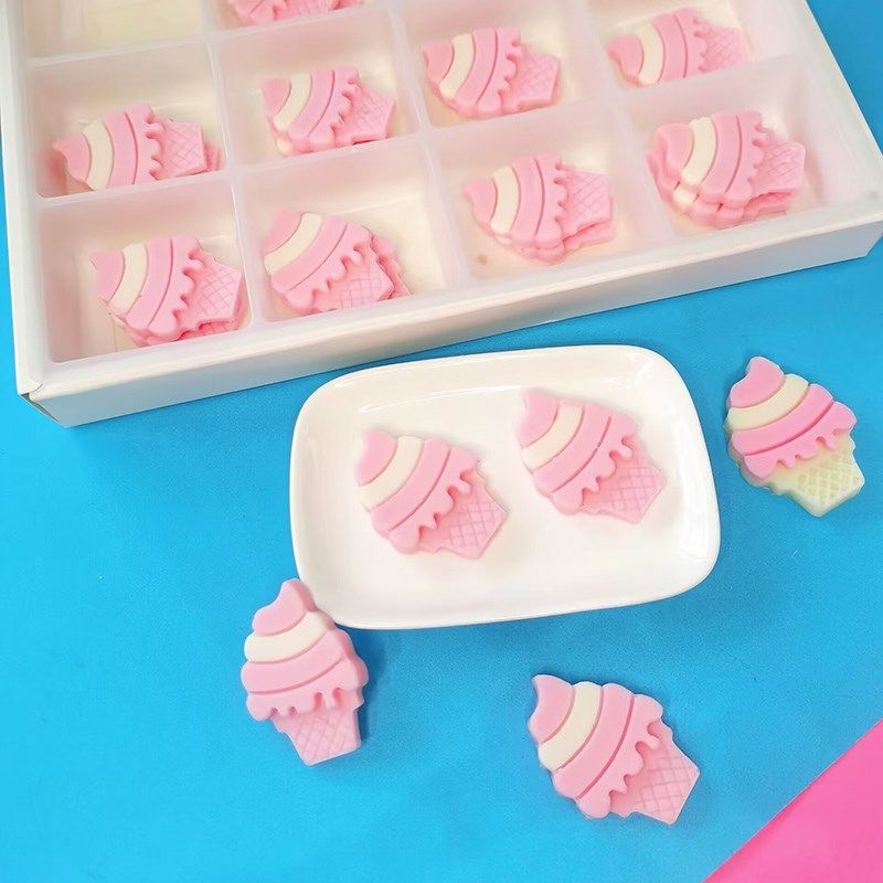 粉插件蛋糕装饰巧克力摆件可食用粉爱心纽扣鱼尾蝴蝶结冰激凌装扮,淘宝优惠券,粉丝福利购,淘宝优惠卷