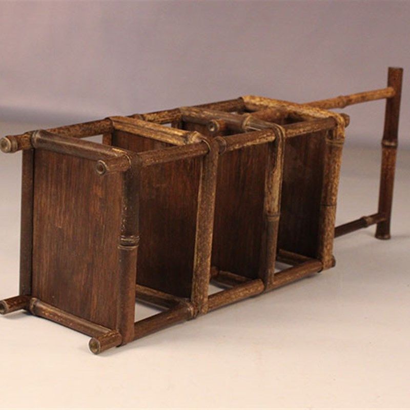 紫竹精品仿古博古架竹制茶棚架挂提式展架茶杯架多宝阁茶道陈列加,淘宝优惠券,粉丝福利购,淘宝优惠卷