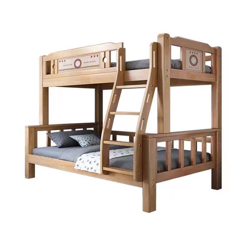 全实木子母床儿童床高低床双层床两层上下床上下铺床双层床橡木床,淘宝优惠券,粉丝福利购,淘宝优惠卷