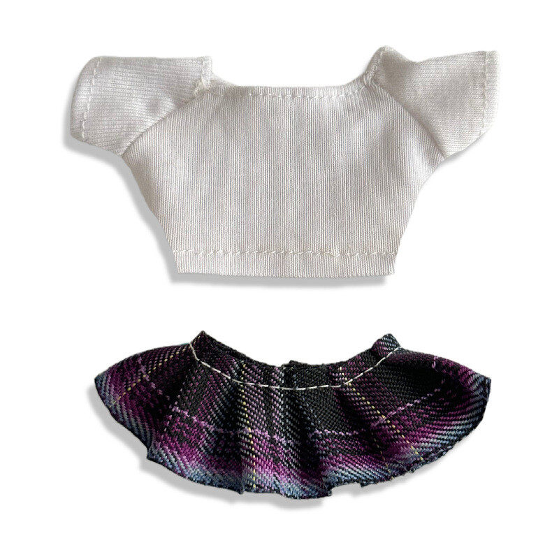 娃衣10cm厘米ob-11JK裙子棉花娃娃衣服扭扭棒小熊毛绒公仔玩偶,淘宝优惠券,粉丝福利购,淘宝优惠卷