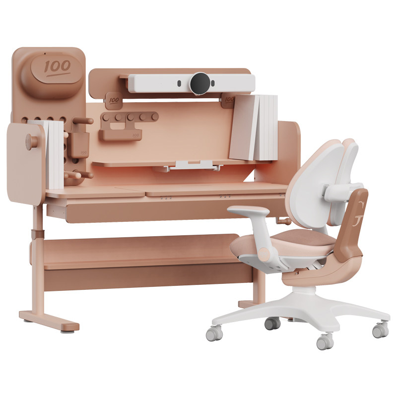 作业帮学习桌学生家用可升降实木智能儿童学习书桌书桌椅装,淘宝优惠券,粉丝福利购,淘宝优惠卷