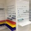 Tool hanging board, storage board, square hole board hook, multi-functional hole board display rack, shelf, baking tool hanger
