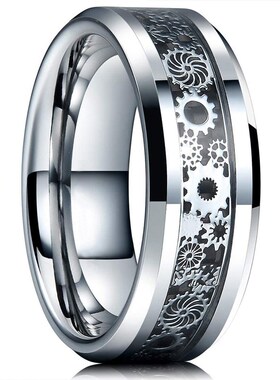 Steampunk Vintage Silver Color Gear Wheel Stainless Steel