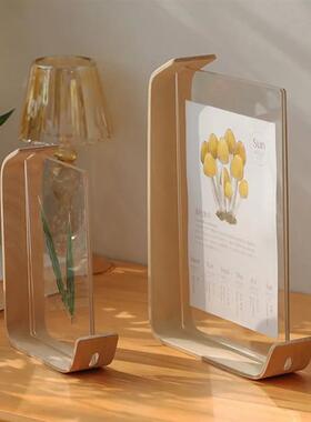 Acrylic Wooden Photo Frame Herbarium Display Frame Calendar