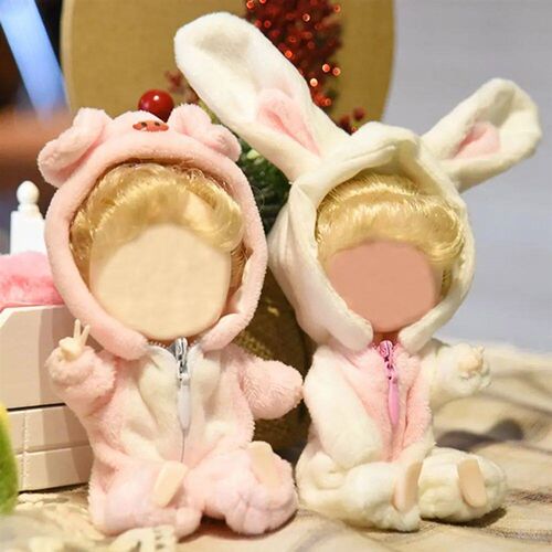 Pijama bonito roupas para meninas, roupa animal, figura mini - 图1