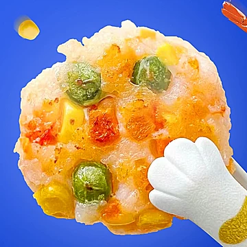 拍十袋！丰华鳕鱼果蔬虾饼儿童无添加[126元优惠券]-寻折猪
