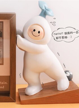 创意卡通门档阻门器顶门塞入户门防撞免打孔门后可爱档门器神器
