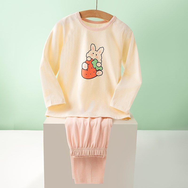 妙当当儿童秋衣秋裤纯棉薄款家居服男童内衣套装女童睡衣棉毛衫,淘宝优惠券,粉丝福利购,淘宝优惠卷