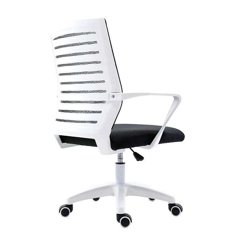 办公室椅子职员办公椅带万向滑轮子的靠背椅扶手凳子透气单人转椅,淘宝优惠券,粉丝福利购,淘宝优惠卷