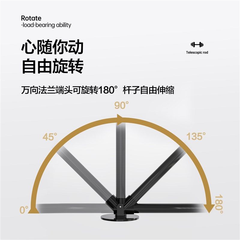 免打孔伸缩杆万向法兰底座窗帘杆斜角浴室卫生间收缩浴帘杆晾衣杆,淘宝优惠券,粉丝福利购,淘宝优惠卷