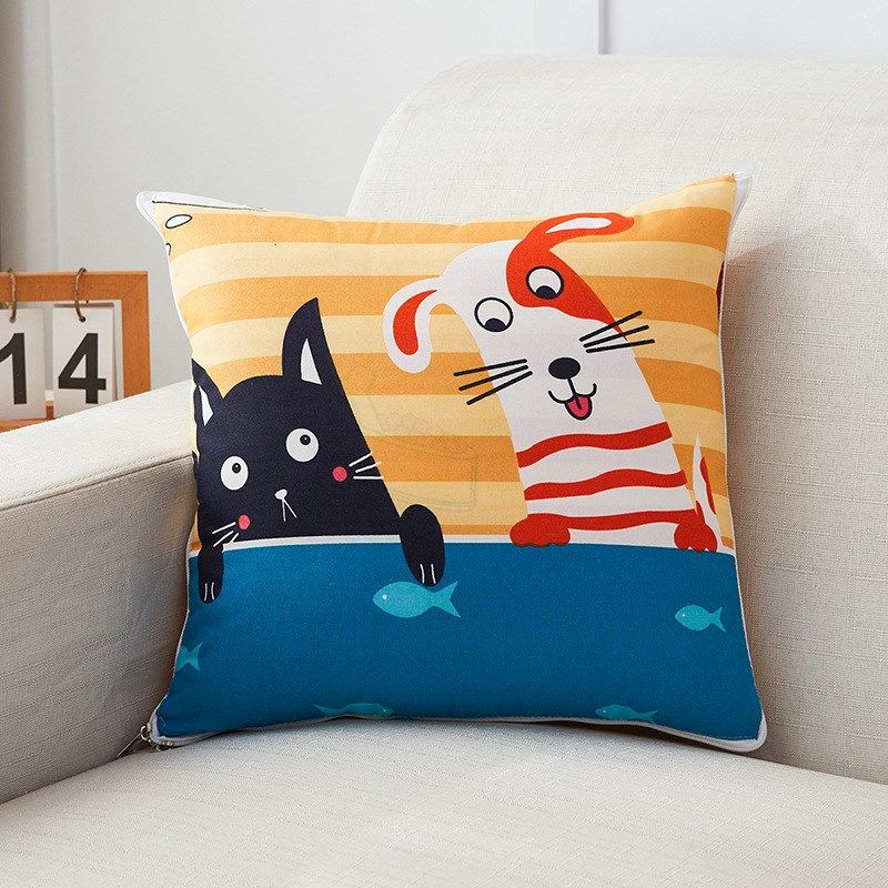 多功能抱枕被两用沙发汽车靠垫腰枕办公室午休二合一空调被,淘宝优惠券,粉丝福利购,淘宝优惠卷