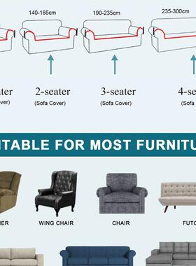 Velvet Plush Sofa Cover for Living Room Sectional Couch Cove