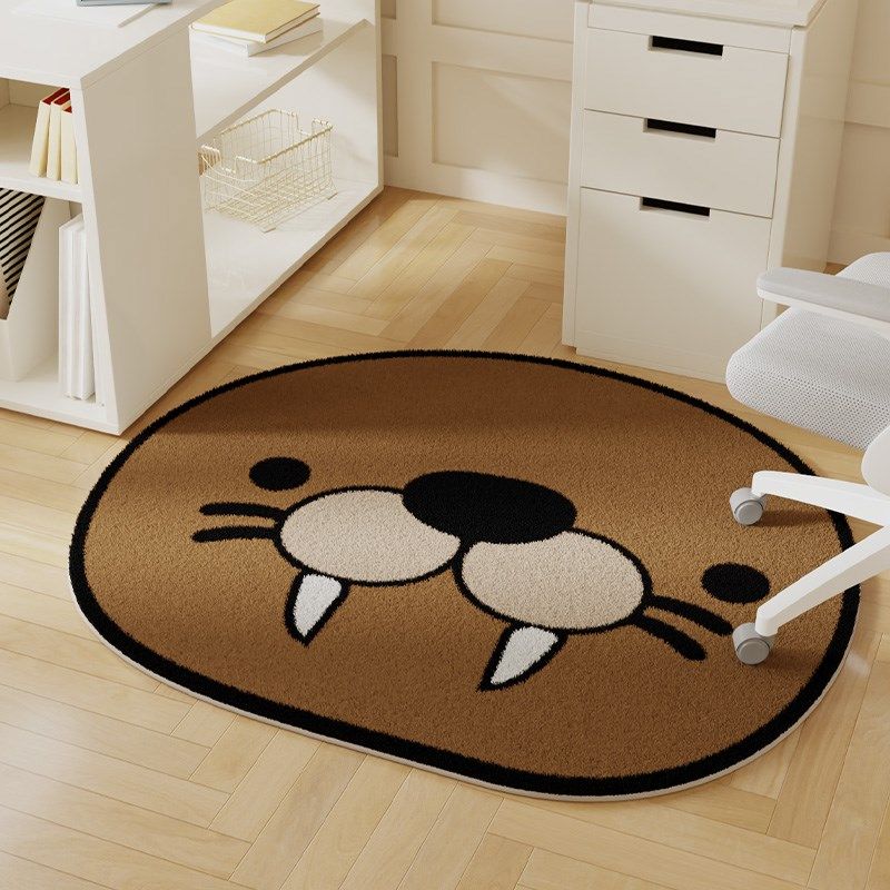 儿童房电脑椅子地毯男女孩卧室书房书桌转椅垫子阅读区学习椅地垫,淘宝优惠券,粉丝福利购,淘宝优惠卷