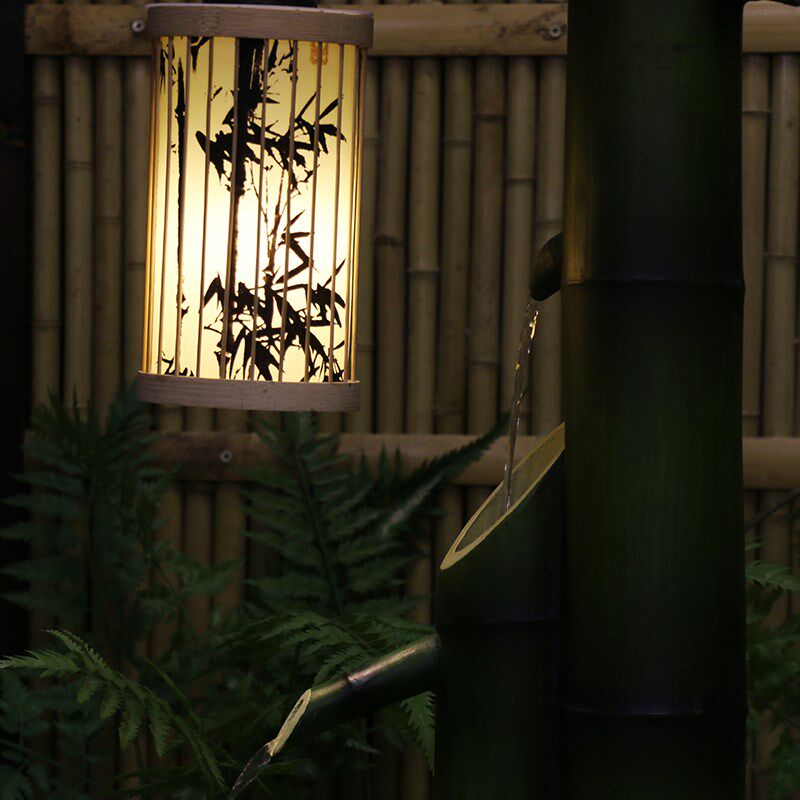 竹子流水落地装饰入户花园造景上水石循环水假山喷泉加湿客厅摆件,淘宝优惠券,粉丝福利购,淘宝优惠卷