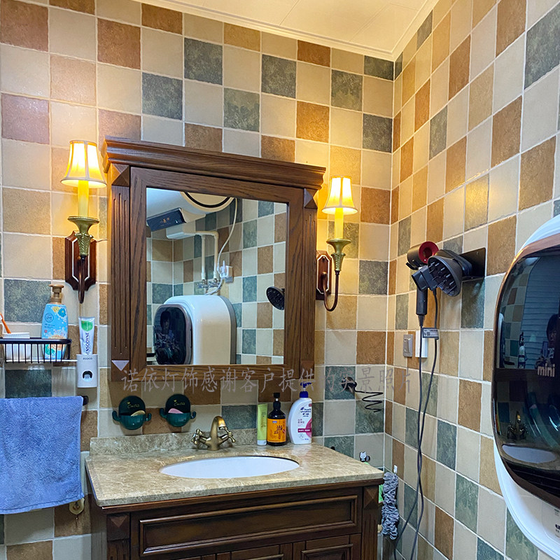 美式客厅复古卧室楼梯走廊过道免接线无线充电感应单头铁艺壁灯具,淘宝优惠券,粉丝福利购,淘宝优惠卷