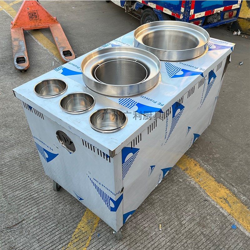 双锅汤粉炉 防溢边煮面炉 商用粉面炉防烫煮汤粉粿条面炉汤粉店用,淘宝优惠券,粉丝福利购,淘宝优惠卷