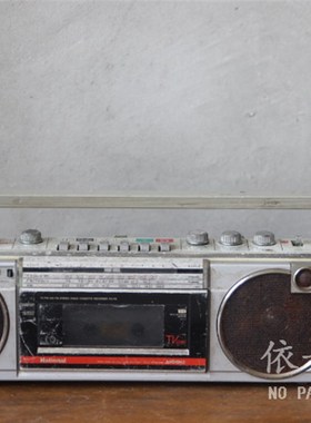 怀旧老物件老旧收音机收录机手提收音机录音机装饰品摆设摄影道具