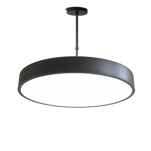 110V吊燈led圓形吊燈工業風燈具客廳美發店餐廳飯店辦公室展廳燈 - 图3