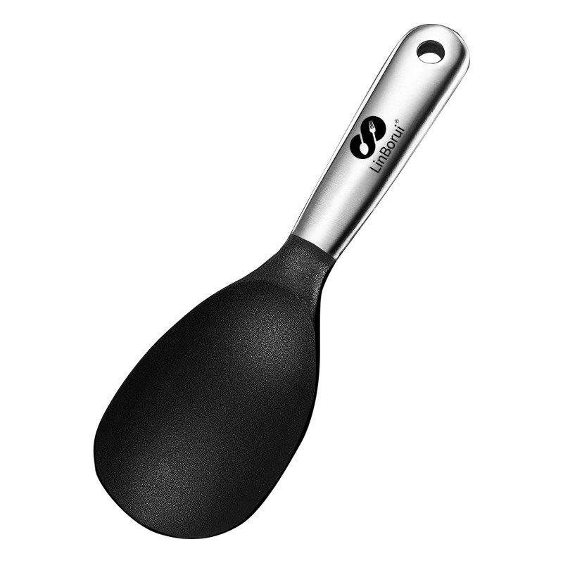 创意饭勺子不粘米饭不锈钢电饭煲勺子商用硅胶食堂打饭飘勺铲家用,淘宝优惠券,粉丝福利购,淘宝优惠卷