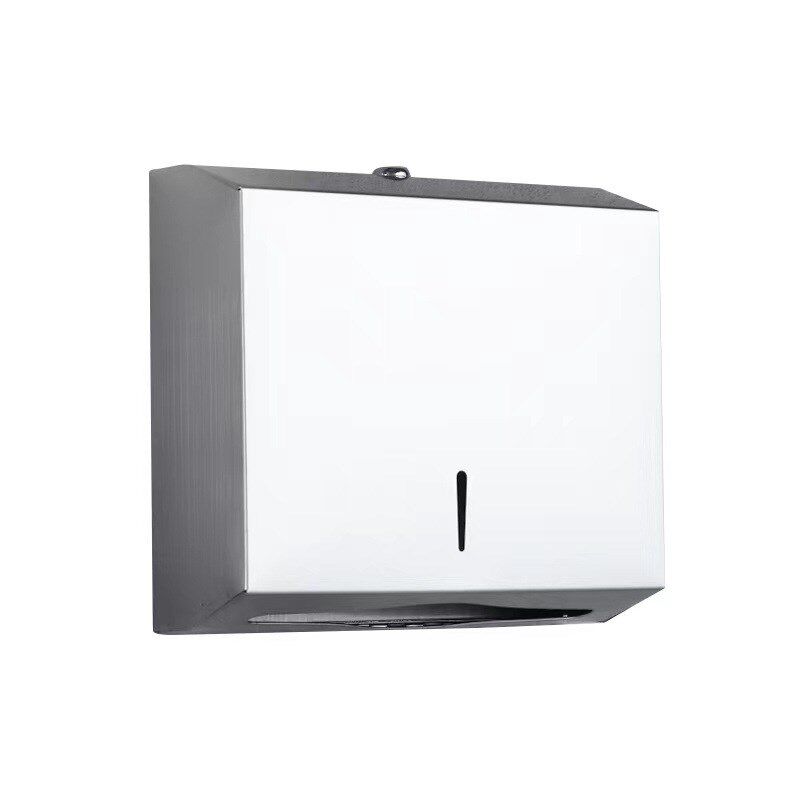 纸04不锈钢盒所大卷纸盒公共卫生间擦手纸厕酒店壁挂式大盘3巾架,淘宝优惠券,粉丝福利购,淘宝优惠卷