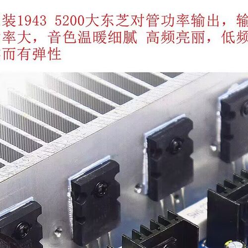 V20甲乙类功放板 HIFI发烧音响 大功率家用后级双声道 直耦成品板 - 图2