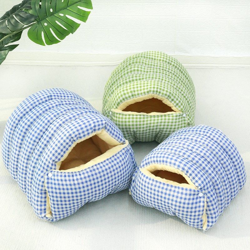 猫窝可拆洗猫房子封闭式猫床冬季保暖猫睡袋加绒加厚小型犬狗狗窝,淘宝优惠券,粉丝福利购,淘宝优惠卷