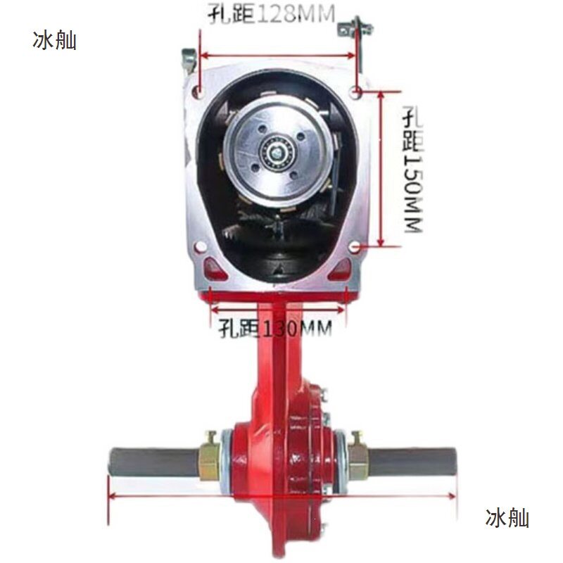 Gasoline and diesel micro-tiller accessories 170F/173F178F/186F gearbox assembly walking box gear box