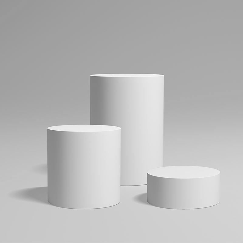 圆形烤漆展示台中岛圆柱底座展柜橱窗摆台立柱道具商用木质陈列柜,淘宝优惠券,粉丝福利购,淘宝优惠卷