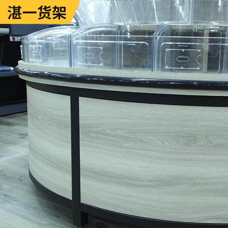 超市散货柜 木质干果柜 钢木糖果柜 散称食品货架 散称柜台促销,淘宝优惠券,粉丝福利购,淘宝优惠卷