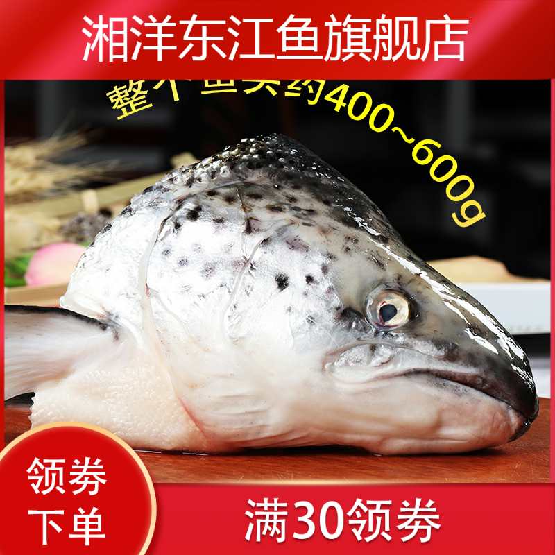 新款澳大利亚海产三文鱼鱼头+鱼骨 湘洋东江鱼三文鱼